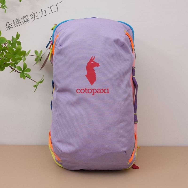 Waterproof Color Block Backpac - đánh giá và giá Women Bags Medium Size