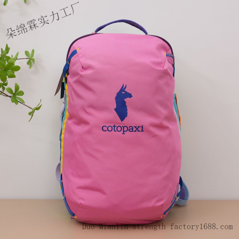 Waterproof Color Block Backpac - đánh giá và giá Women Bags Medium Size