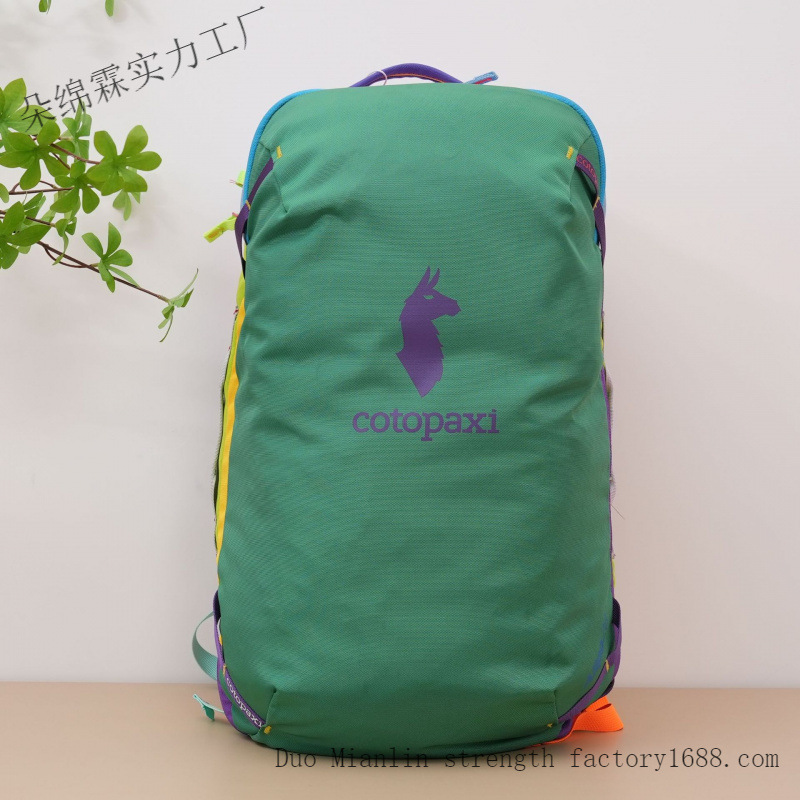 Waterproof Color Block Backpac - đánh giá và giá Women Bags Medium Size