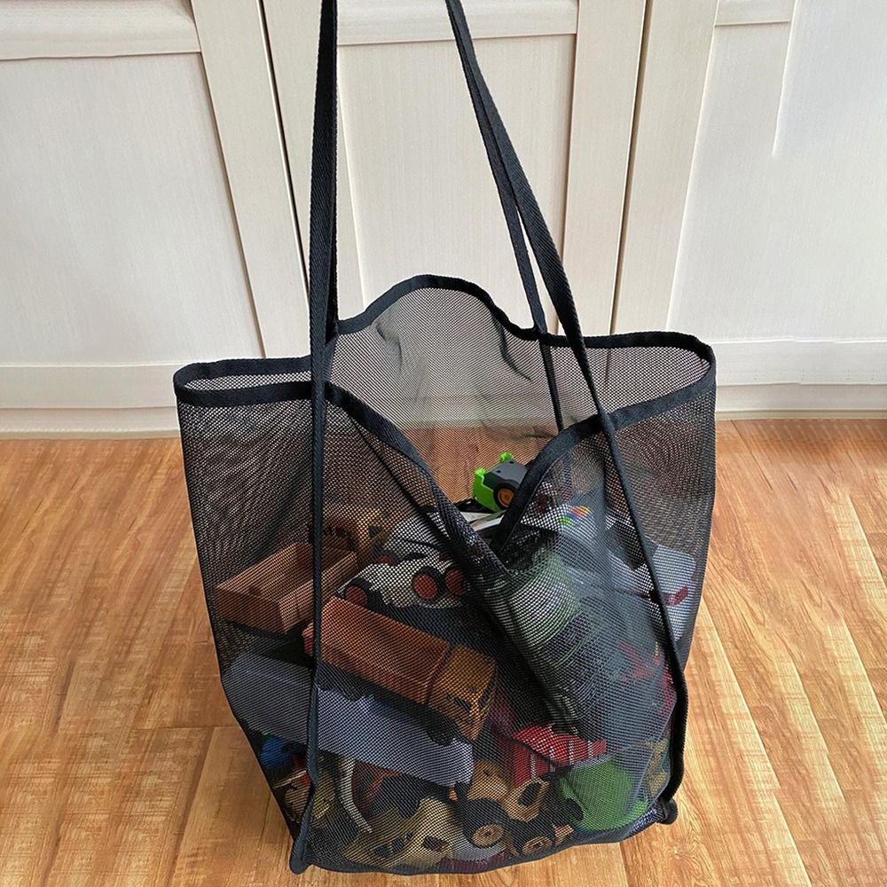 Mesh Shoulder Bag Transparent  - đánh giá và giá Mesh Net Bag