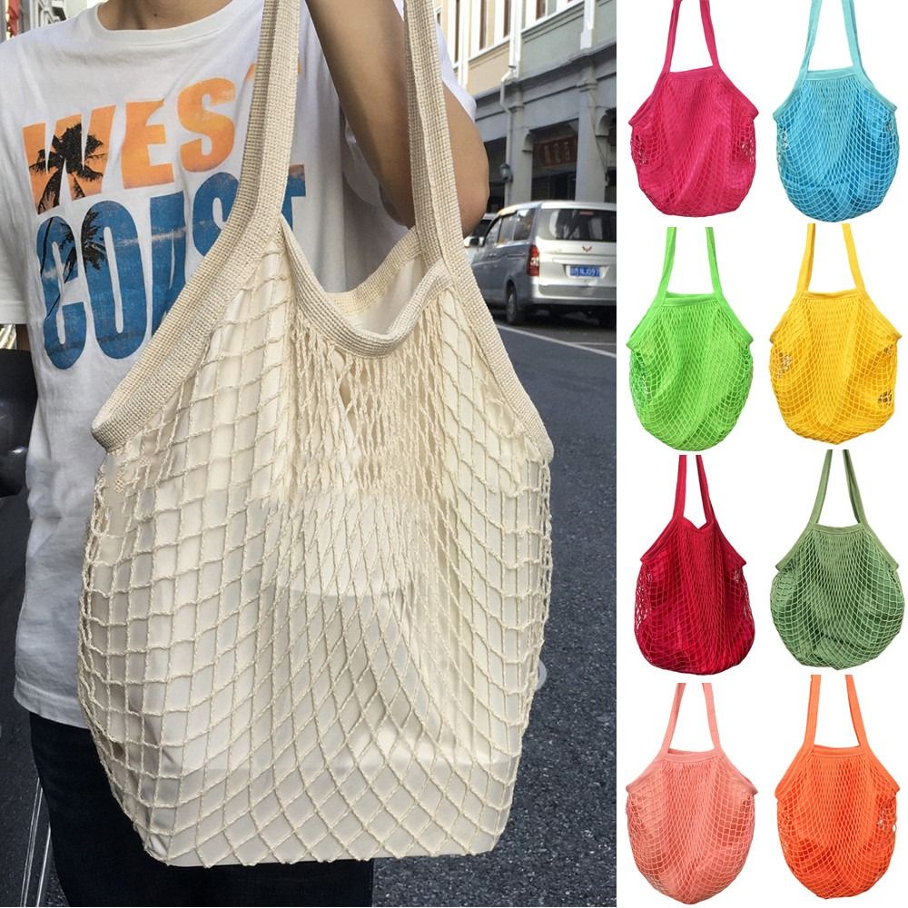 Durable Cotton Grocery Bags Me - đánh giá và giá Crochet Market Bag