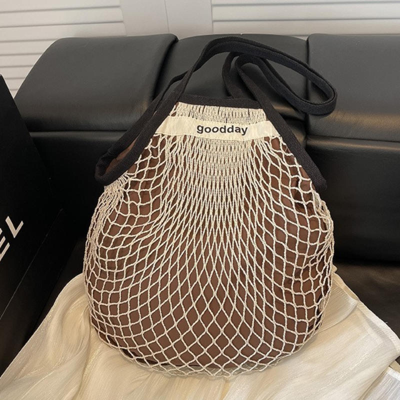 Large Capacity Mesh Tote Bag,  - đánh giá và giá Crochet Market Bag