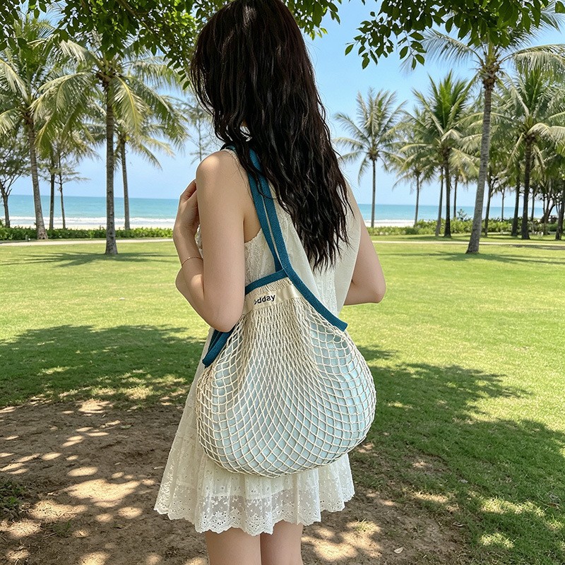 Large Capacity Mesh Tote Bag,  - đánh giá và giá Crochet Market Bag