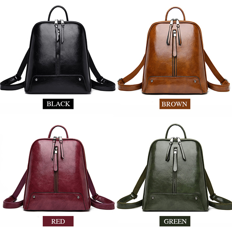 Phụ Nữ Ba Lô Da Thời Trang Ví  - đánh giá và giá Women Bags Medium Size