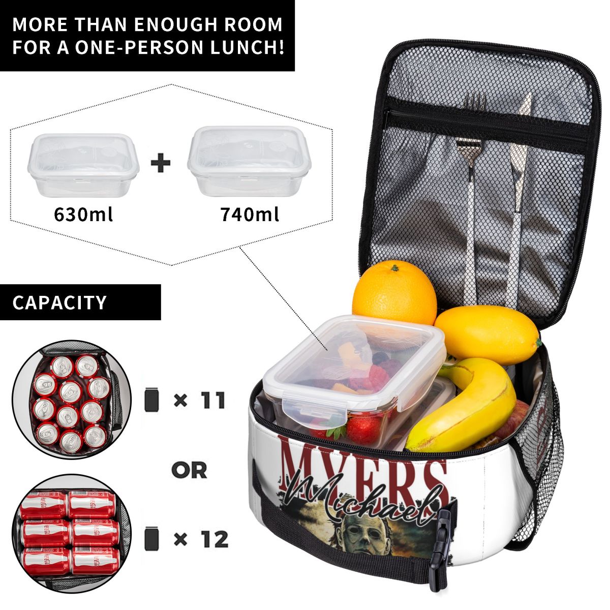 Michael Myers Insulated Lunch  - đánh giá và giá Women Bags Myer