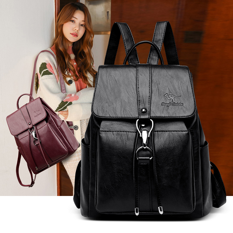 Chống Trộm Ba Lô Nữ Túi Đeo Va - đánh giá và giá Women Bags Medium Size