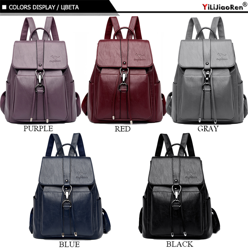 Chống Trộm Ba Lô Nữ Túi Đeo Va - đánh giá và giá Women Bags Medium Size
