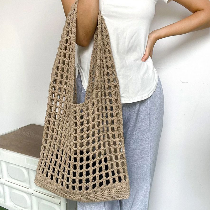 Fashion Crochet Bags for Women - đánh giá và giá Crochet Market Bag