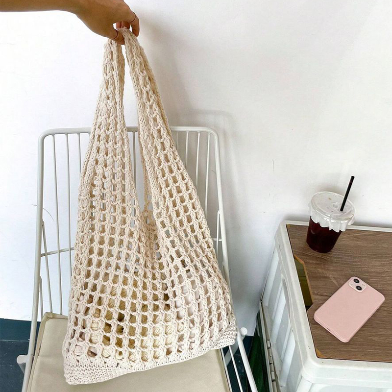 Fashion Crochet Bags for Women - đánh giá và giá Crochet Market Bag