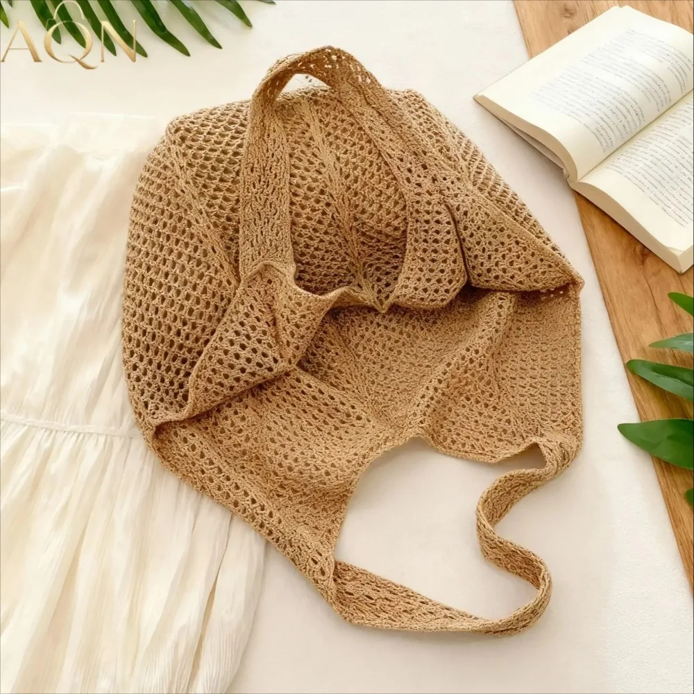 AQN Women's Casual Large Capac - đánh giá và giá Crochet Market Bag