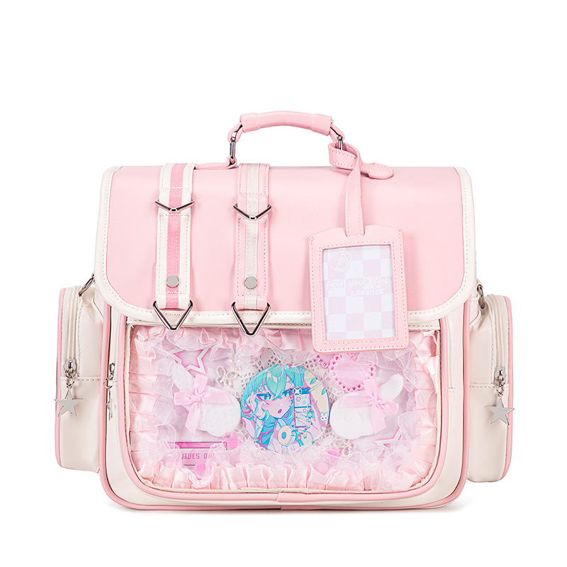 Japanese Schoolbag Youth Girls - đánh giá và giá Women Bags Medium Size