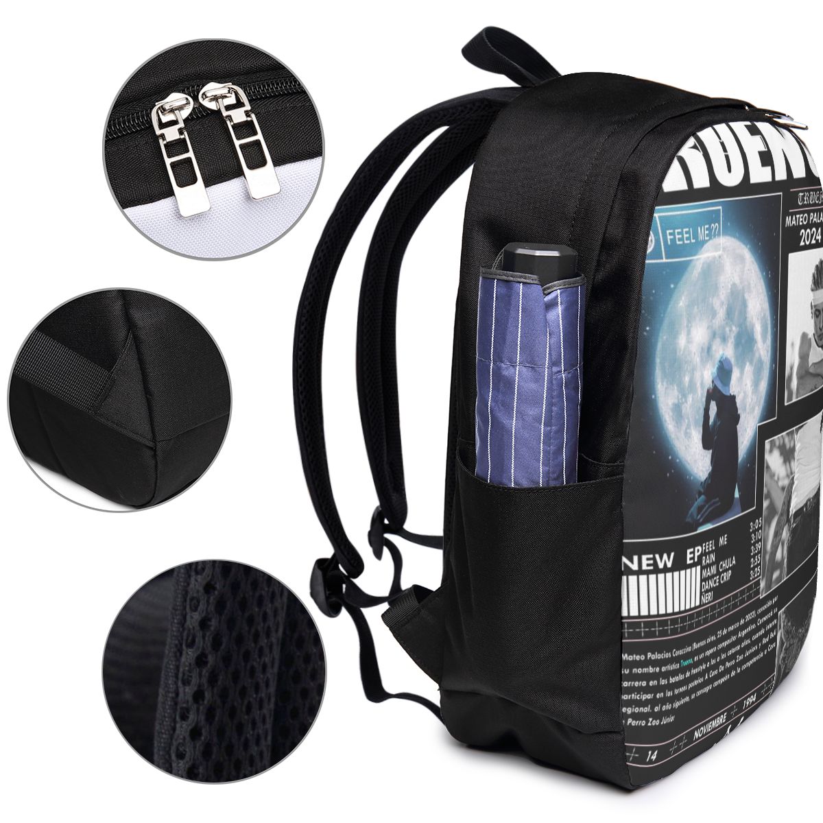Funny Trueno Hip Hop Rapper Ba - đánh giá và giá Women Bags For Women