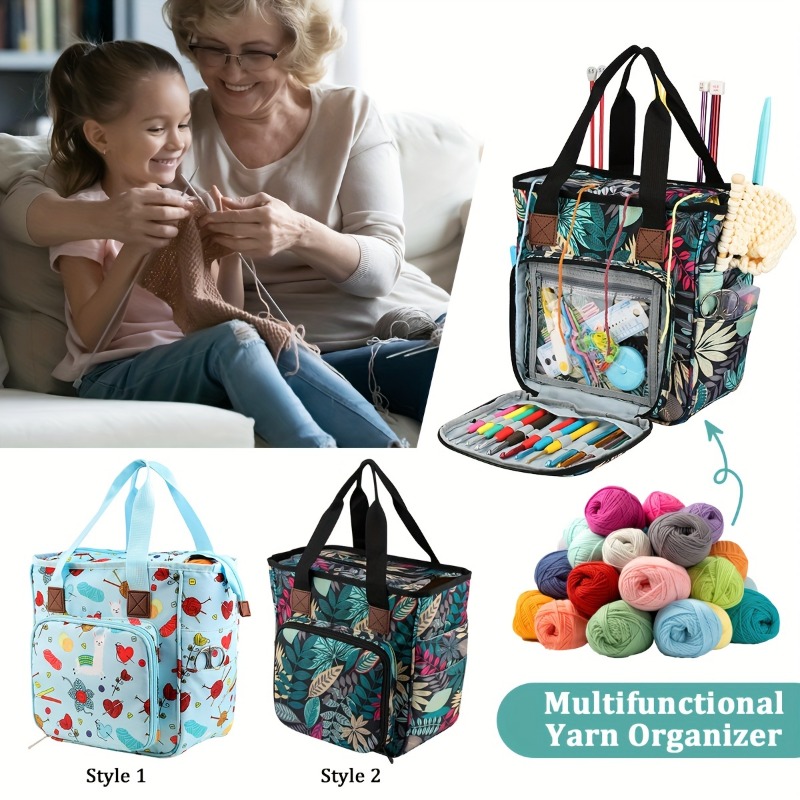 1pcs Large Capacity Yarn Stora - đánh giá và giá Crochet Market Bag