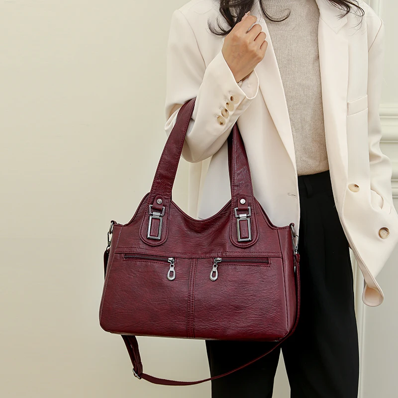 2024 Women High Quality Leathe - đánh giá và giá Women Bags Guess