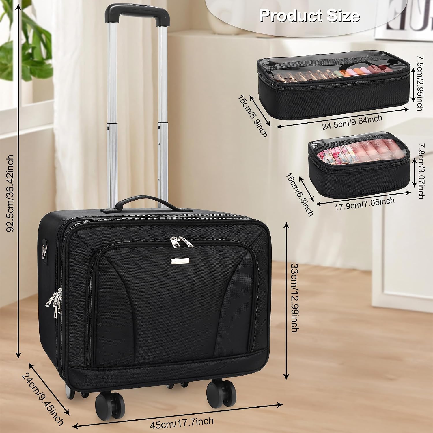Extra Large Rolling Makeup Tra - đánh giá và giá Women Bags For Women