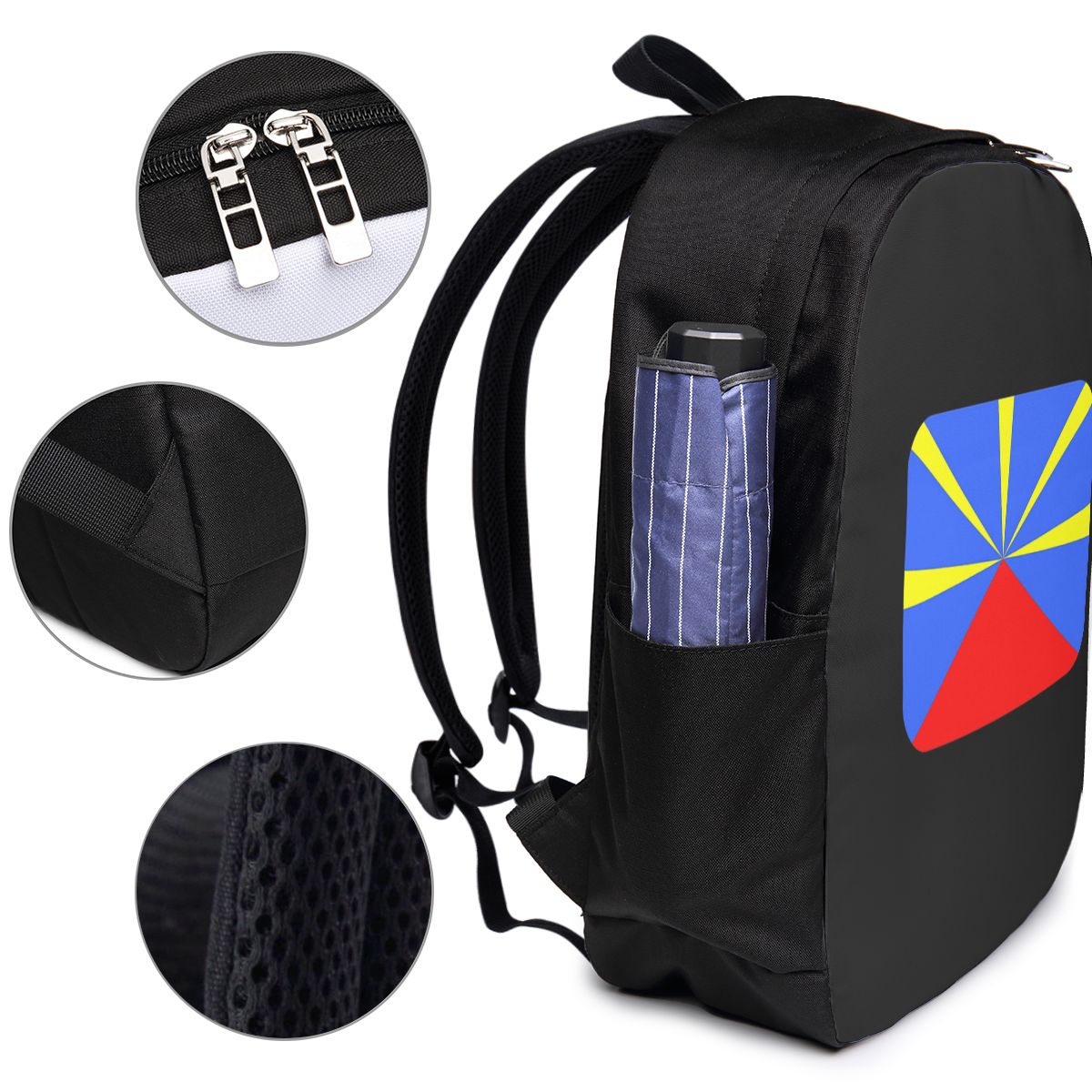 974 Reunion Island Flag Backpa - đánh giá và giá Women Bags For Women