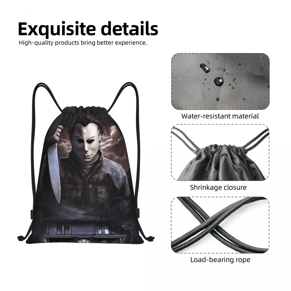 Michael Myers Drawstring Backp - đánh giá và giá Women Bags Myer