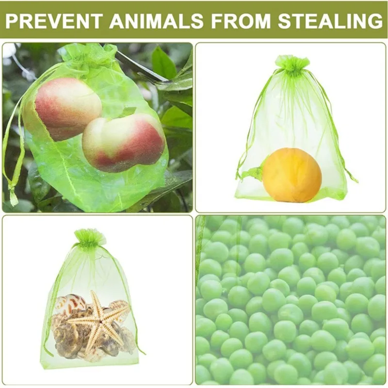 50pcs 20x30cm Fruit Protection - đánh giá và giá Mesh Net Bag