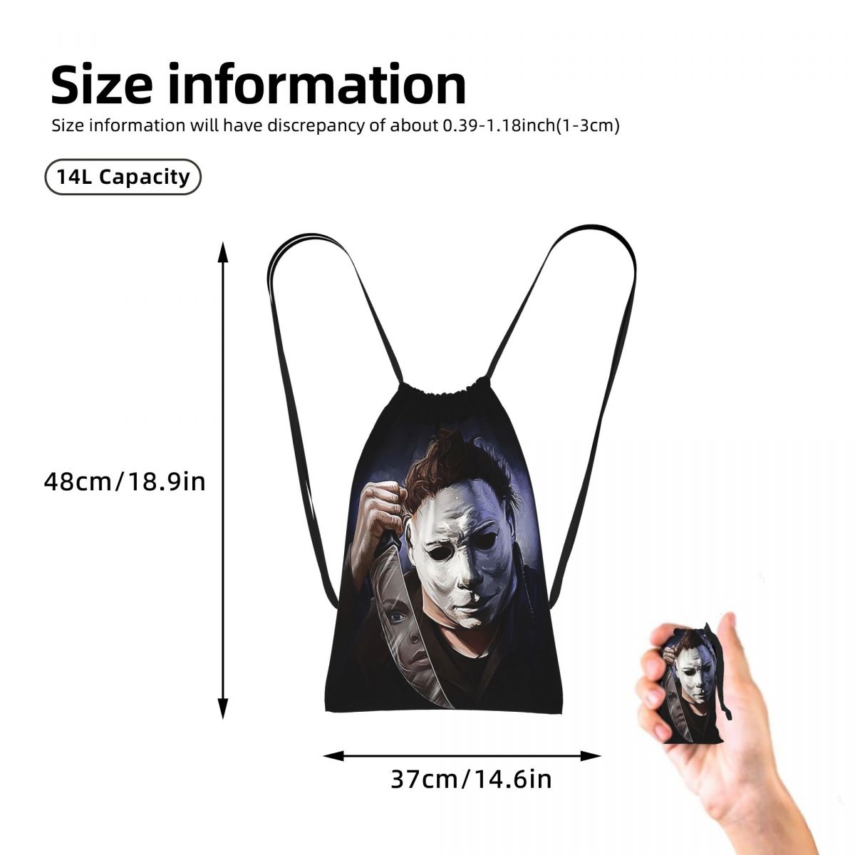 Michael Myers Drawstring Backp - đánh giá và giá Women Bags Myer