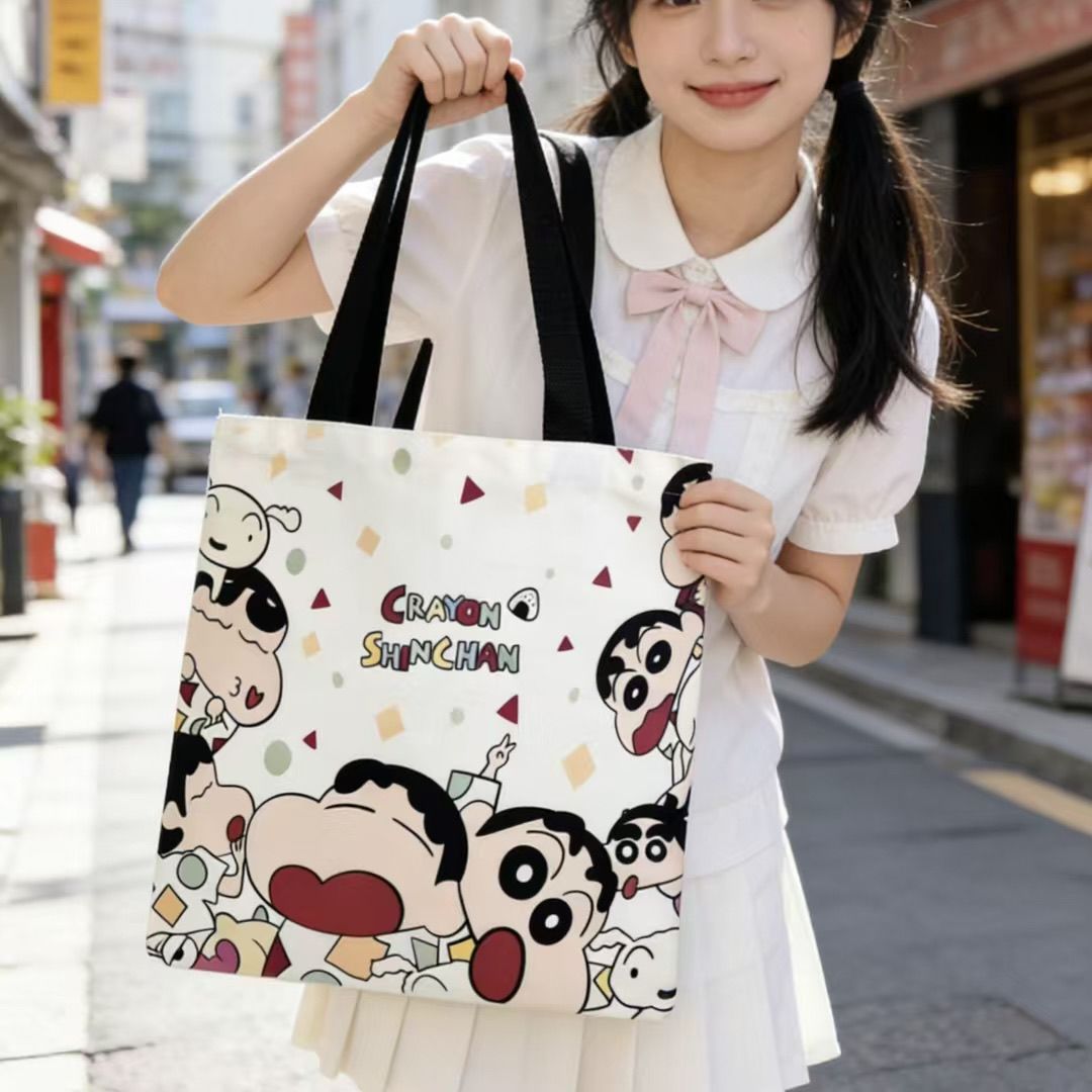 2026 New Crayon Shin-chan Canv - đánh giá và giá Women Bags Medium Size