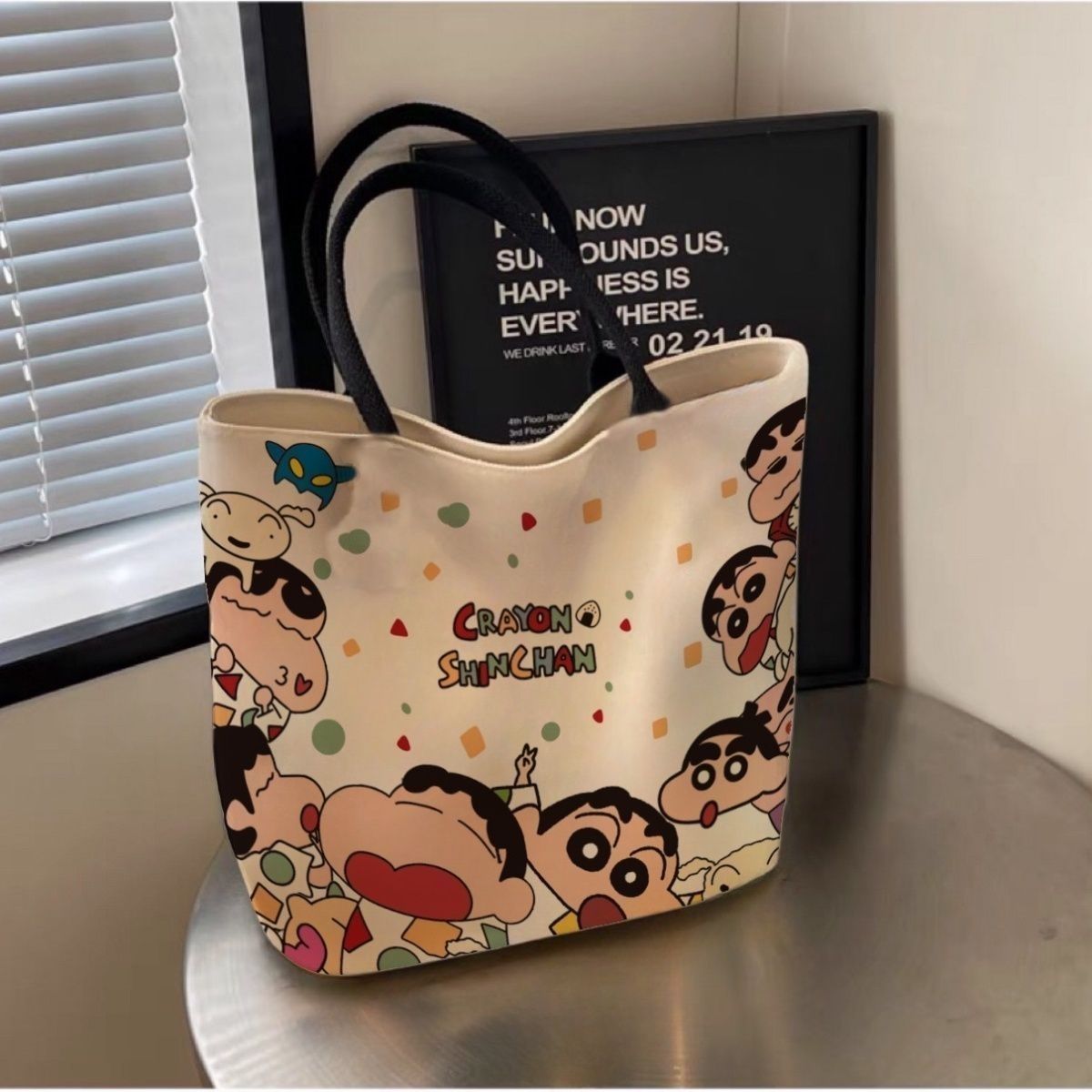 2026 New Crayon Shin-chan Canv - đánh giá và giá Women Bags Medium Size