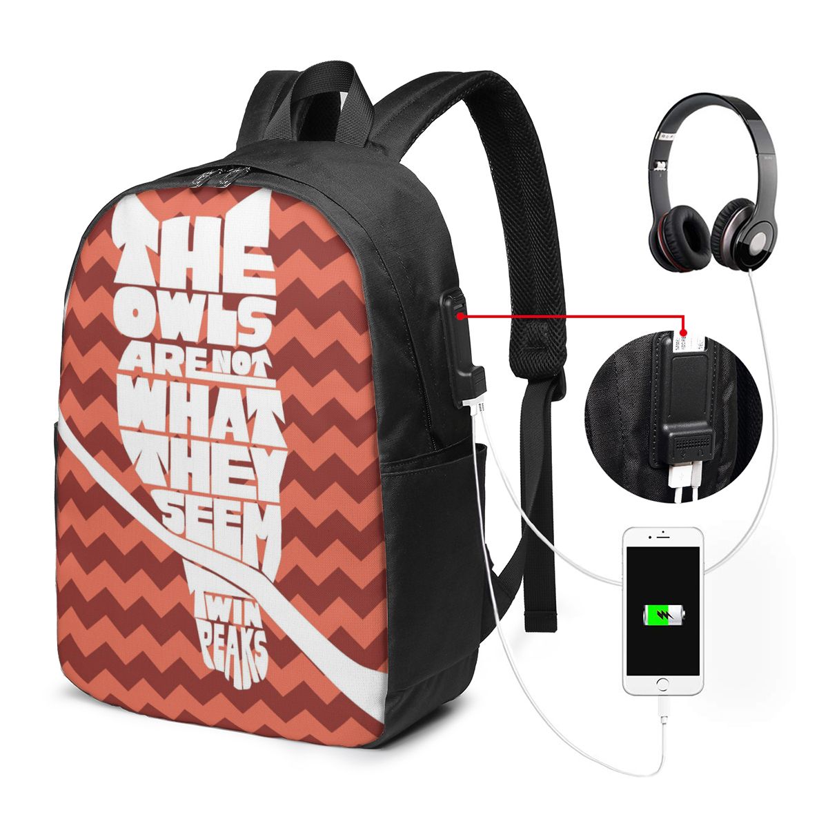Twin Peaks Red Room Backpack T - đánh giá và giá Women Bags For Women