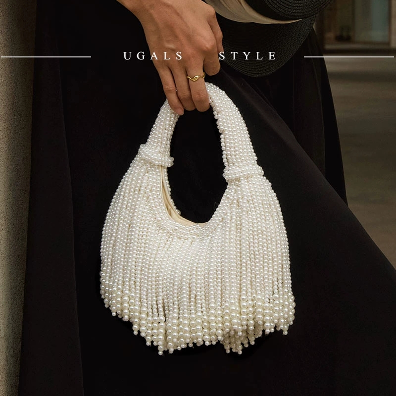 Design Handle Pearl Evening Cl - đánh giá và giá Women Bags Rack
