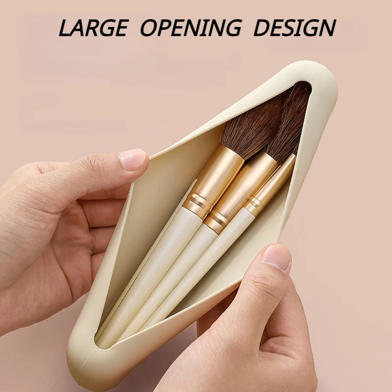 Travel Makeup Brush Holder Sil - đánh giá và giá Women Bags Rack
