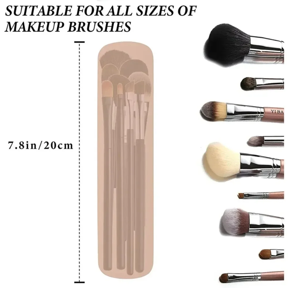 Travel Makeup Brush Holder Sil - đánh giá và giá Women Bags Rack