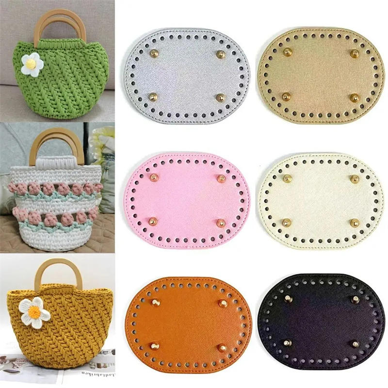 14.5x11cm Oval Bottom for Knit - đánh giá và giá Crochet Market Bag