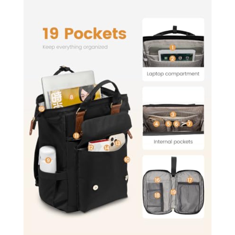 Laptop Backpack for Women, Tea - đánh giá và giá Women Bags For Women